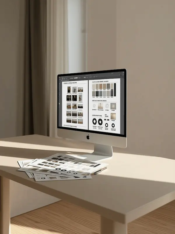 Fichiers livrables et mockups im.ba design