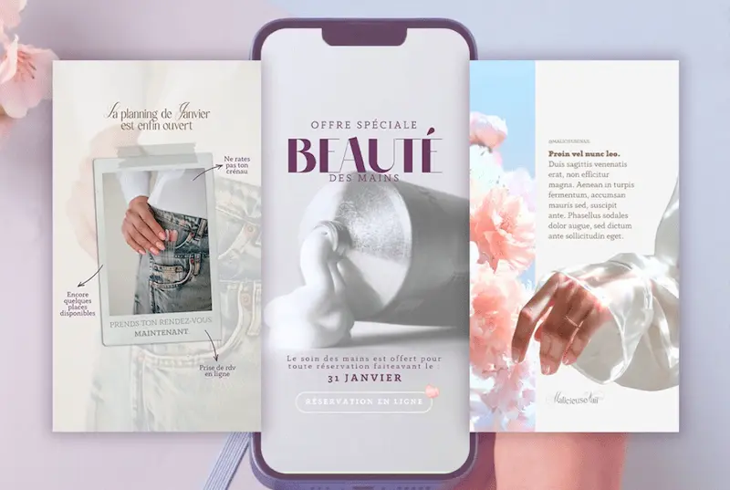 Idées de contenu stratégiques ciblées im.ba design